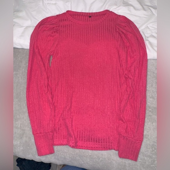 Boutine Fuchsia Long Sleeve Top - Picture 1 of 3